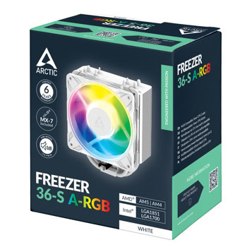 arctic freezer 36-s a-rgb white | JAR Computers arctic freezer 36-s a-rgb white