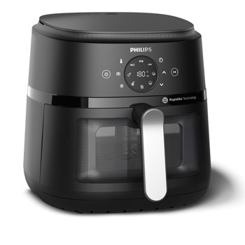 Фритюрник с горещ въздух Philips NA231/00, 6.2 л. вместимост, 9 програми, RapidAir технология, 1700W | JAR Computers Philips NA231/00