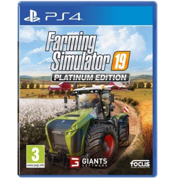 Игра за конзола Farming Simulator 19 - Platinum Edition, за PS4 | JAR Computers Farming Simulator 19 - Platinum Edition PS4