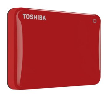 500GB Toshiba Canvio Connect II Red+ Trust Barra