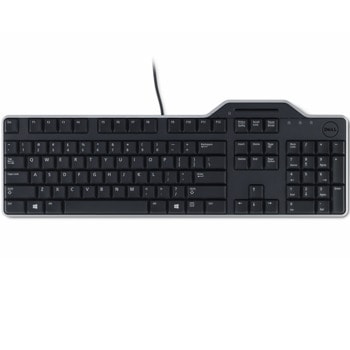 Клавиатура Dell KB813, smartcard reader, черна, USB | JAR Computers Dell KB813 Smartcard
