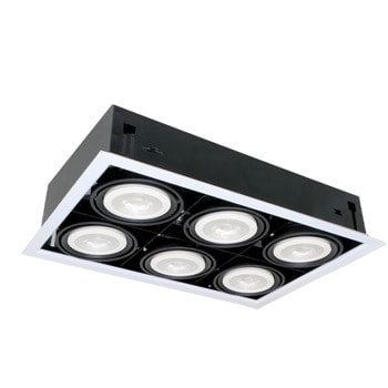 Кардан ELMARK 92Q61240WH, 6X12W, 230V, защита IP20, 5400lm, 4000K, бял | JAR Computers ELMARK 92Q61240WH
