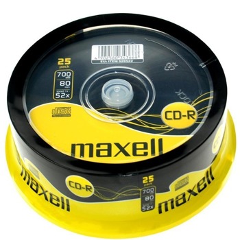 CD-R80 MAXELL Shrink 25pcs