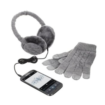 KitSound On-Ear Earmuffs & Gloves Pack