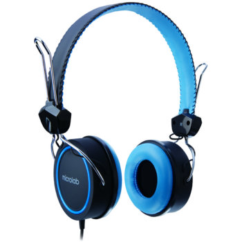 Microlab K300 Black/Blue headset