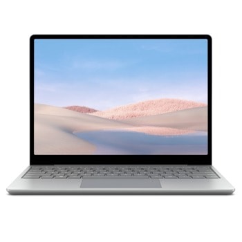 Лаптоп Microsoft Surface Laptop GO (1ZO-00024)(сребрист), четириядрен Ice Lake Intel Core i5-1035G1 1.0/3.6 GHz, 12.4" (31.50cm) PixelSense Glare Touchscreen Display, (USB C), 4GB DDR4, 64GB eMMC, Windows 10 Home S | JAR Computers Microsoft Surface Laptop GO