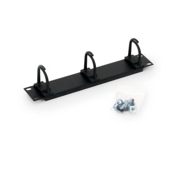 Аранжиращ панел Triton RAB-VP-X01-C1 за кабели, 10", 1U, 3x куки | JAR Computers Triton RAB-VP-X01-C1