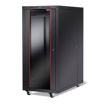 Комуникационен шкаф FORMRACK BETA-32U60100 19", 32U, 600x1651mm, товароносимост 600кг, черен | JAR Computers Formrack BETA-32U60100