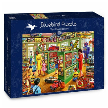 Пъзел Bluebird Puzzle Винтидж магазин за играчки, 1000 части | JAR Computers Пъзел Bluebird Puzzle Винтидж магазин за играчки