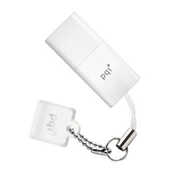 Памет 8GB USB Flash, PQI U819L, бяла | JAR Computers 8GB USB Flash, PQI U819L, бяла