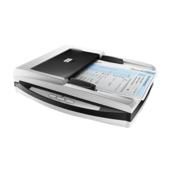 Скенер Plustek SmartOffice PN2040, 600dpi, A4, двустранно сканиране, ADF, USB, RJ-45 | JAR Computers Plustek SmartOffice PN2040 48bit 600dpi ADF USB2