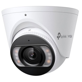 IP камера TP-Link VIGI InSight S455(4mm), куполна камера, 5Mpix(2880x1620@30fps), 4mm обектив, H.265+/H.265/H.264+/H.264, IR осветеност (до 30m), външна IP67, PoE, microSD слот до 512GB, микрофон и говорител | JAR Computers TP-Link VIGI InSight S455(4mm)