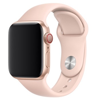 Каишка за смарт часовник Apple Watch (42/44mm) Pink Sand Sport Band - S/M & M/L, розова, bulk image