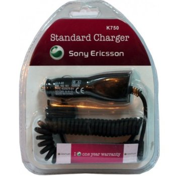 Зарядно за Sony Ericsson K750/K800 на 12v 36013