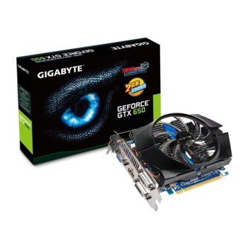 Видео карта GF GTX 650, 2GB Gigabyte N650OC-2GI, PCI-E 3.0, DDR5, 128bit, HDMI & 2xDVI | JAR Computers GF GTX 650