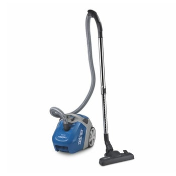 Прахосмукачка Zelmer Antek ZVC3502N, с торба, 900W, 3.5 l капацитет на торбата, HEPA 13 филтър, кръгла четка за прах, синя | JAR Computers прахосмукачка zelmer antek zvc3502n
