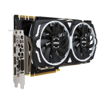 Видео карта GF GTX 1070 OC, MSI ARMOR, PCI-E 3.0, GDDR5, 256 bit, DisplayPort, HDMI, DVI | JAR Computers MSI GTX 1070 ARMOR 8G OC