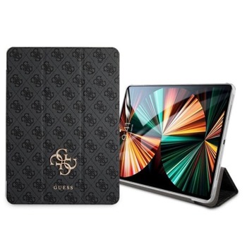 Калъф за таблет Guess 4G Folio Cover (GUIC11G4GFGR), за Apple iPad Pro 11 M1 (2021), iPad Pro 11 (2020/2018), с поставка, сив | JAR Computers Guess 4G Folio Cover GUIC11G4GFGR