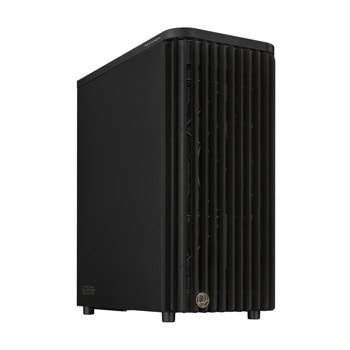 Кутия Asus ProArt PA401 Wood Edition Metal Panel, ATX, 2x USB 3.2 Gen 1 Type-A, 1x USB 3.2 Gen 2x2 Type-C, 2x 160mm вентилатора, черна, без захранване | JAR Computers Asus ProArt PA401 Wood Edition 90DC00M0-B39010