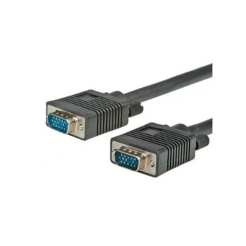 Кабел Roline, VGA(м) към VGA(м), 6m, черен | JAR Computers Roline S3604-10 VGA(м) към VGA(м) 6m S3604-10