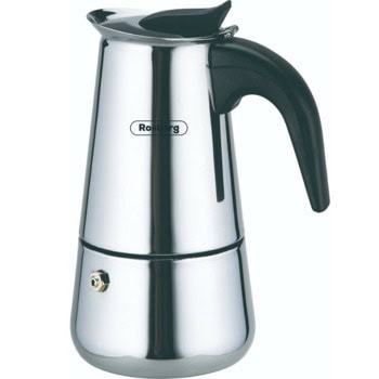 Кафеварка Rosberg R51173F6, 6 чаши, инокс | JAR Computers Rosberg R51173F6