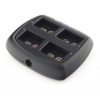 Зарядно устройство everActive NC109, за 9V NiMh (R22) батерии, 7.2V/8.4V, 4 гнезда | JAR Computers everActive NC109 за 9V NiMh (R22) батерии