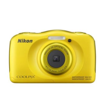 Nikon CoolPix S33, 13Mpix, Shock/Water Proof