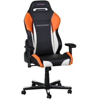Геймърски стол DXRacer Drifting OH/DF61/NWO, черен/оранжев/бял | JAR Computers DXRacer Drifting OH/DF61/NWO