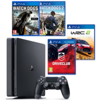 PlayStation 4 Slim Watch Dogs Racing Pack