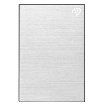 Твърд диск 4TB Seagate One Touch Silver (STKC4000401)(сребрист), външен, 2.5" (6.35 cm), USB 3.2 Gen 1 | JAR Computers SEAGATE 4TB One Touch Silver STKC4000401