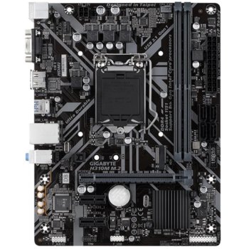 Дънна платка Gigabyte, H310M M.2 2.0, Intel H310, LGA1151, DDR4, М.2, 4x PCI-E (HDMI/ D-Sub, LAN, USB), Micro ATX | JAR Computers Gigabyte H310M M.2 2.0