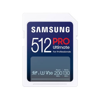 Samsung Pro Ultimate 512GB SDXC MB-SY512SB/WW | JAR Computers Samsung Pro Ultimate 512GB SDXC MB-SY512SB/WW