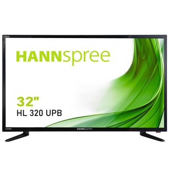 Монитор Hannspree HL 320 UPB, 31.5" (80.01 cm) TFT панел, 75Hz, Full HD, 8ms, 450cd/m2, HDMI, VGA, USB image