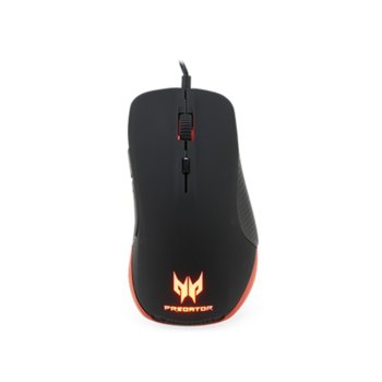 Mишка Acer Predator Gaming Mouse, гейминг, оптична (6500 dpi), USB, черна | JAR Computers Acer Predator Gaming Mouse NP.MCE11.005