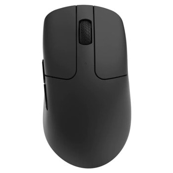 Мишка Keychron M2 Mini Black, оптична (26000dpi), жична/безжична, Bluetooth, 2.4GHz, USB-C, черна, PixArt PAW 3395 сензор | JAR Computers Keychron M2 Mini Black M2M-A3