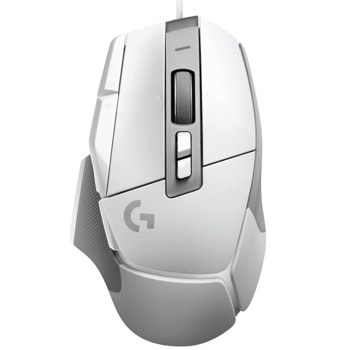 Мишка Logitech G502 X, оптична (25 600dpi), USB, бяла, гейминг image