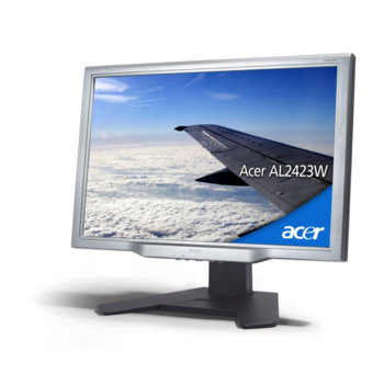 Монитор 26" Acer AL2623W Silver 5ms 1600:1 500cd/m2 DVI Speakers TCO'03 3Y Гаранция за 0 дефектни ПИКСЕЛА | JAR Computers 26" Acer AL2623W Silver 5ms 1600:1 500cd/m2 DVI …