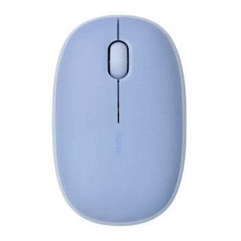 Мишка Rapoo M660 Silent, оптична (1300 dpi), безжична, USB, Bluetooth, лилава | JAR Computers мишка rapoo m660 silent purple rapoo 14385
