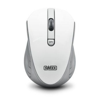 Sweex Wireless Mouse White MI483 безжична бяла