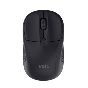 Мишка Trust 24794, оптична (1600 dpi), безжична, USB, черна | JAR Computers Мишка Trust 24794