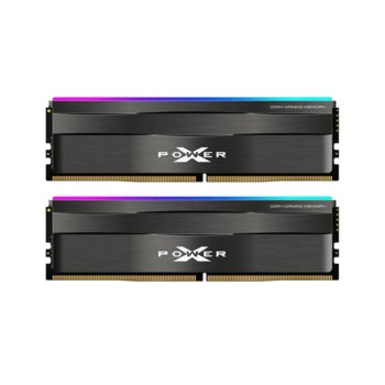 Памет 32GB (2x 16GB) DDR4 3200MT/s, Silicon Power XPOWER Zenith RGB SP032GXLZU320BDD, 1.35V | JAR Computers Silicon Power Zenith RGB 32GB(2x16GB) 3200MHz