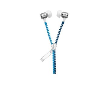 TRUST Urban Revolt Zipper In-ear Headset - blue