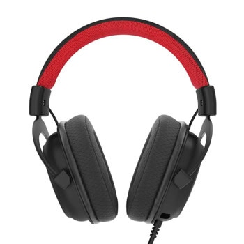 Слушалки Redragon Zeus Lite, Jack 3.5mm, микрофон, гейминг, RGB осветление, черни | JAR Computers Redragon Zeus Lite H510-LT