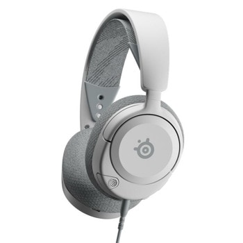 Слушалки SteelSeries Arctis Nova 1P, микрофон, гейминг, Active Noise Cancellation, 360° Spatial Audio, Almighty Audio, AUX, бели | JAR Computers SteelSeries Arctis Nova 1P 61612