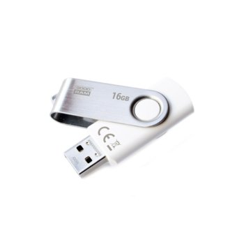 Памет 16GB USB Flash Drive, Goodram UTS2, USB 2.0, бял | JAR Computers Goodram 16GB UTS2 USB 2.0 UTS2-0160W0R11