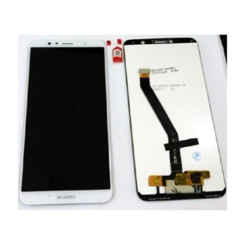 Дисплей за Huawei Y6 2018 / Honor 7A, LCD, с тъч, бял | JAR Computers LCD Huawei Y6 2018 / Honor 7A White