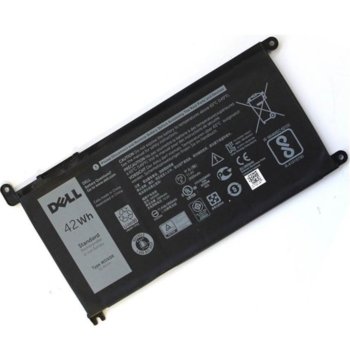 Батерия (оригинална) за лаптоп Dell, съвместима с модели Inspiron 13 5368 5378 7368 15 5538 5568 7570, 11.1V, 3783mAh image