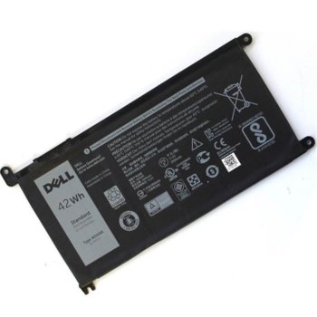 Батерия (оригинална) за лаптоп Dell, съвместима с модели Inspiron 13 5368 5378 7368 15 5538 5568 7570, 11.1V, 3783mAh | JAR Computers Батерия DELL Inspiron 13 5368 5378 7368