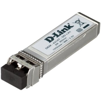 D-Link 10GBase-SR SFP+ Transceiver, DDM, 80/300m