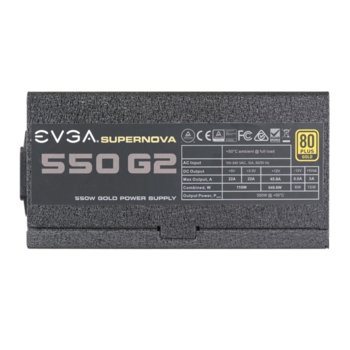 EVGA SuperNOVA 550 G2 Gold 220-G2-0550-Y3